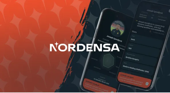 Nordensa Champions mobile app screens